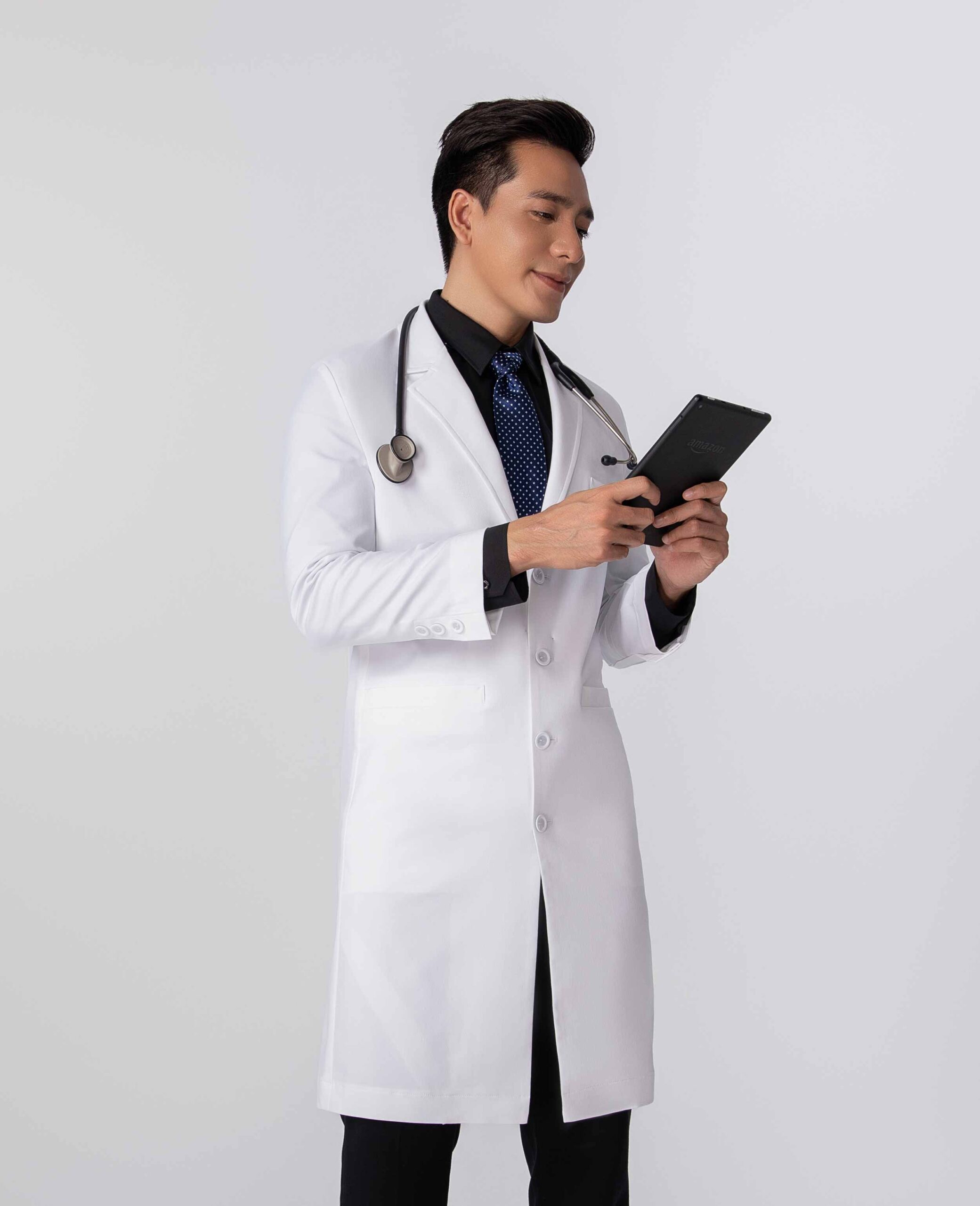 Lab coat Nam JS (mẫu Nhật) - Hình ảnh 2