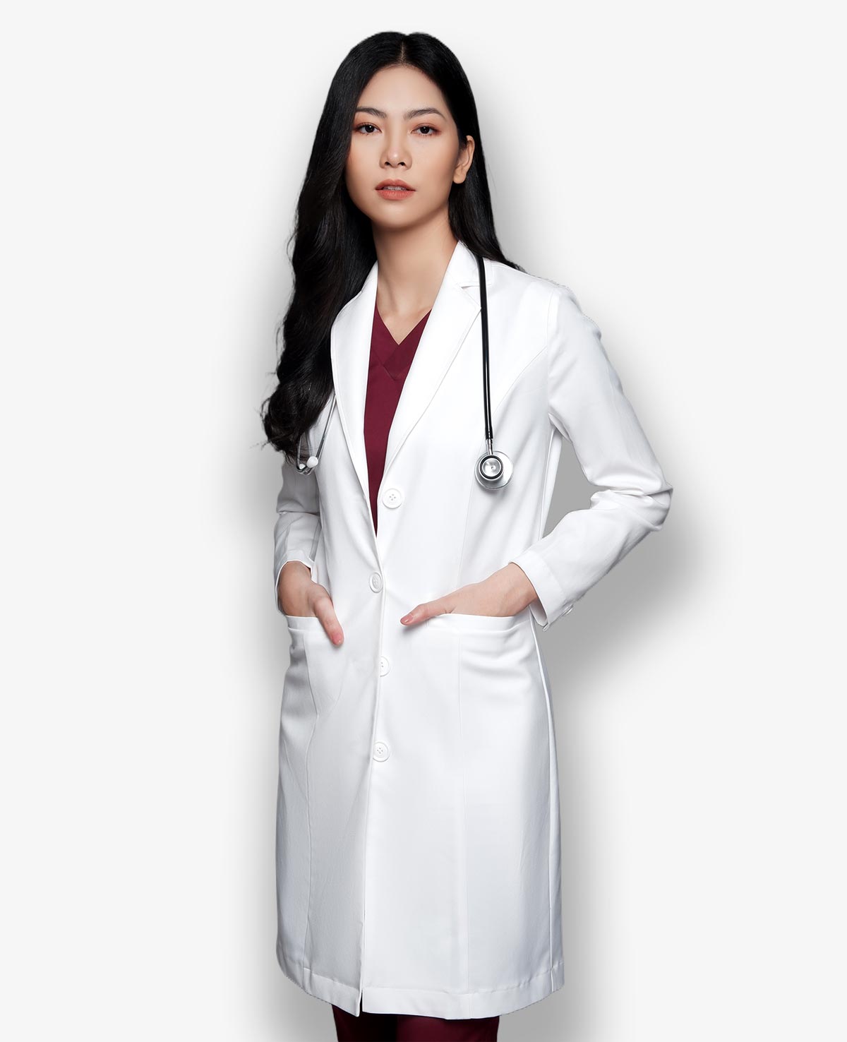 Lab coat JS - Nữ (mẫu Nhật) - Hình ảnh 3